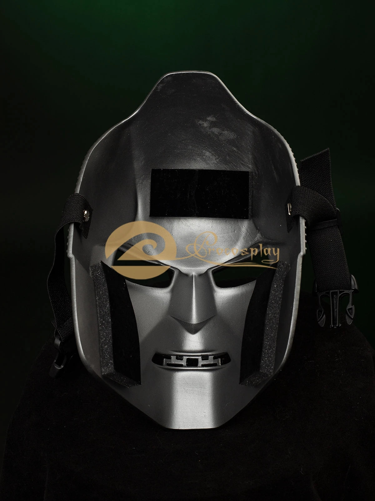 Doctor Doom Resin Cosplay Mask | Dark Grey Wearable Villain Mask Cosplay Masks & Helmets - The Eezee Shop