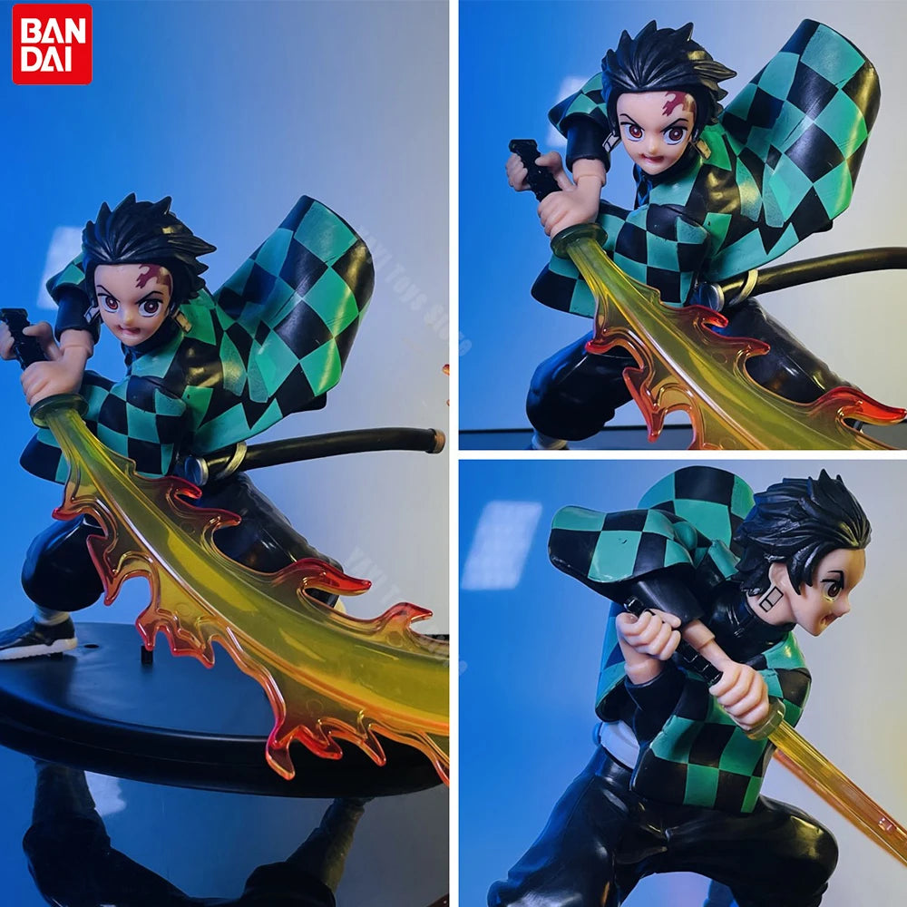 Demon Slayer Tanjiro Zenitsu Rengoku Anime T-Shirt Kimetsu no Yaiba Trio Graphic Tee | TheEezeeShop Anime Figure - The Eezee Shop