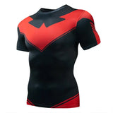 Nightwing 3D Compression Shirt | Men's Rash Guard Training Top Gym & Compression Wear - The Eezee Shop