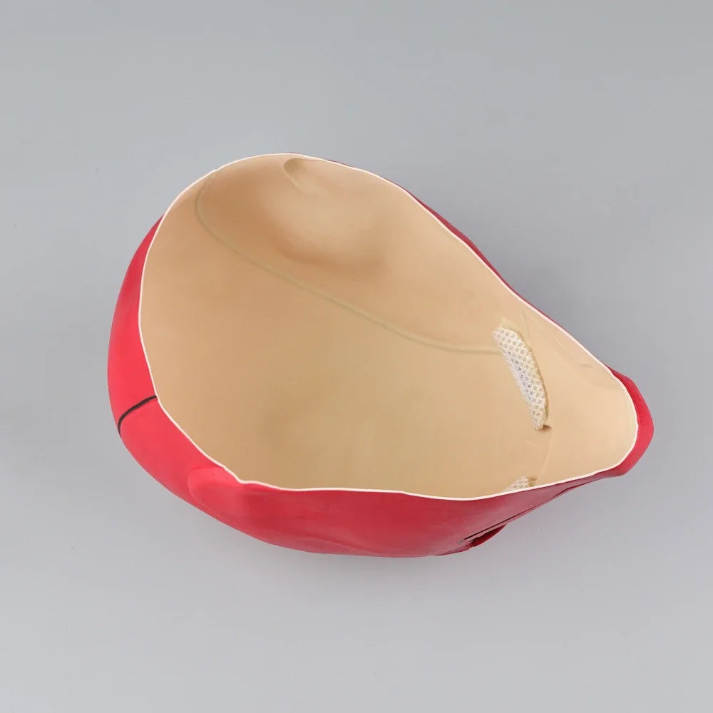 Red Hood Latex Helmet | Adult Superhero Halloween Mask Cosplay Masks & Helmets - The Eezee Shop