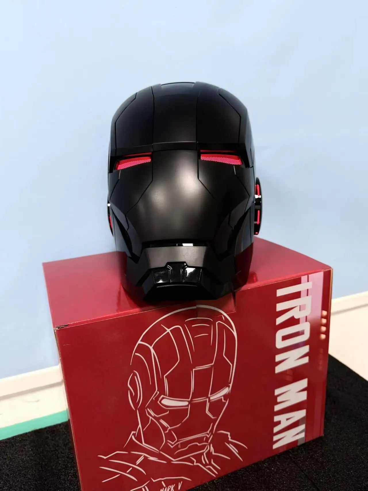 Iron Man Mk5 Wearable Helmet | 1:1 Voice-Activated Electric Mask Cosplay Masks & Helmets - The Eezee Shop