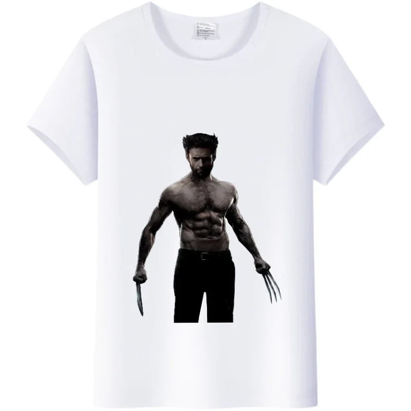 Kids Deadpool & Wolverine T-Shirt | Cartoon Summer Tee Graphic Tees - The Eezee Shop