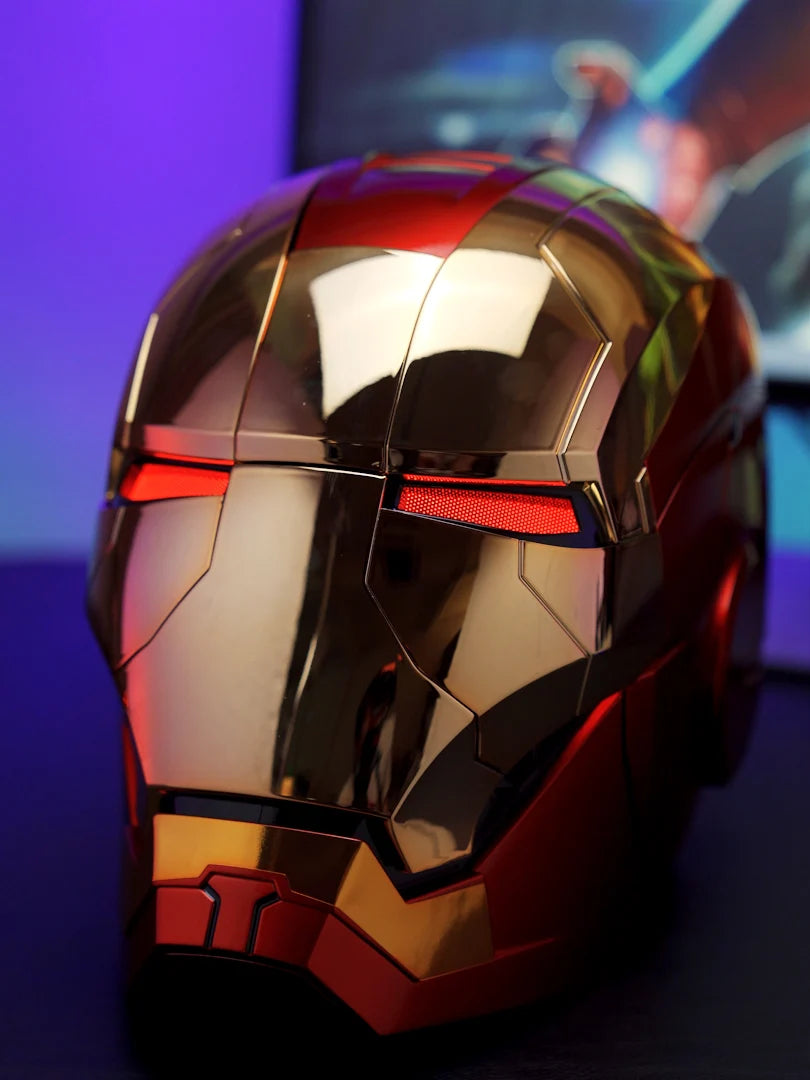 Iron Man Electric Helmet | 1:1 Auto Open & Close Wearable Mask Cosplay Masks & Helmets - The Eezee Shop