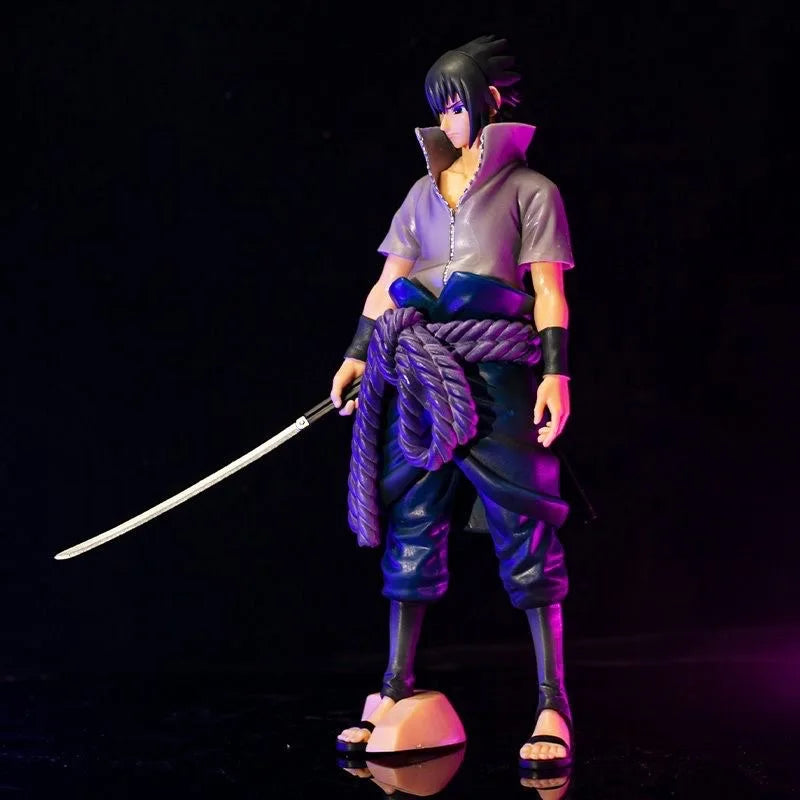 Naruto Shippuden Sasuke Uchiha PVC Action Figure 29cm Anime Collectible Statue Anime Figure - The Eezee Shop