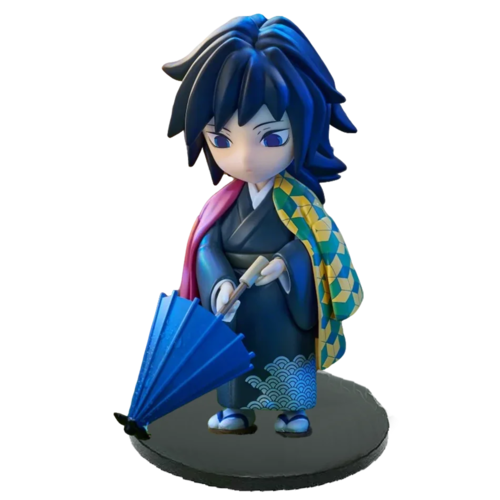 Demon Slayer Plum Rain Figure Kimetsu No Yaiba Anime Action Doll Collectible Statue Anime Figure - The Eezee Shop