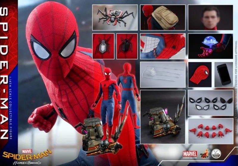 Spider-Man Homecoming 1/4 Scale Figure | Premium Collectible Collectible Figures - The Eezee Shop
