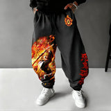 Rengoku Jogger Pants | Demon Slayer Anime Sweatpants Joggers & Pants - The Eezee Shop