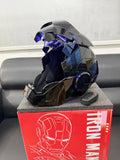 Black Iron Man Mk5 Helmet | Voice-Activated Wearable Helmet Cosplay Masks & Helmets - The Eezee Shop
