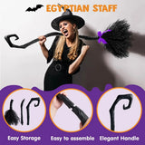 Plastic Witch Broom Prop | Halloween Costume & Party Decor Cosplay Props - The Eezee Shop
