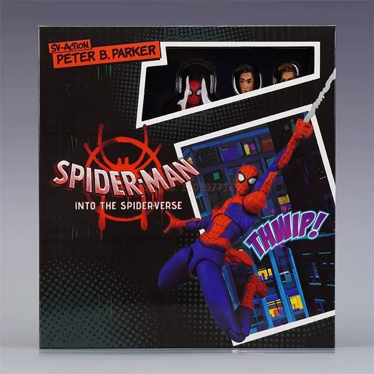 Spider-Verse Miles Morales Figure | PVC Collectible Statue Collectible Figures - The Eezee Shop