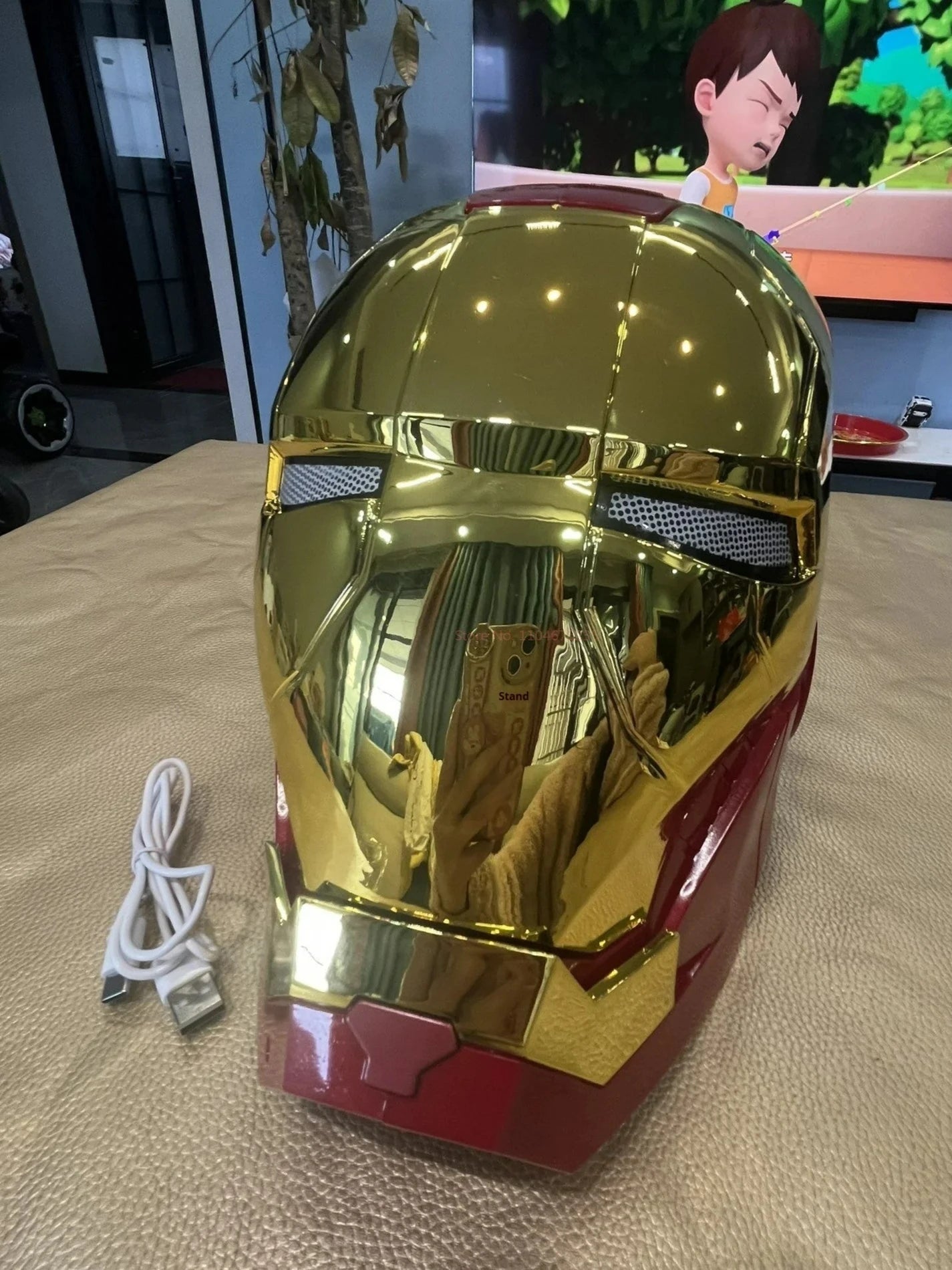 Iron Man 1:1 Voice-Controlled Helmet | Wearable Display Mask Cosplay Masks & Helmets - The Eezee Shop