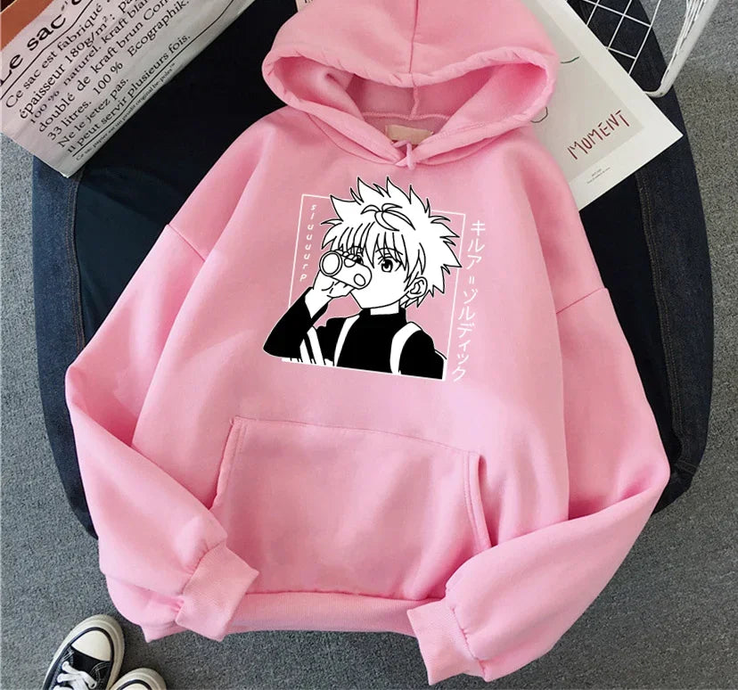 Kurapika Hoodie | Hunter x Hunter Fleece Manga Sweatshirt Hoodies & Sweatshirts - The Eezee Shop