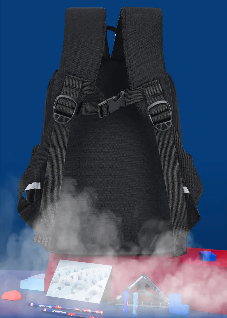 Spider-Man & Iron Man Kids Backpack | 3D Print School Bag Backpacks - The Eezee Shop