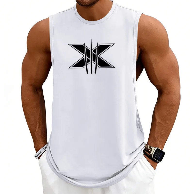 Wolverine Gym Tank Top | Men's Sleeveless Muscle Vest Gym & Compression Wear - The Eezee Shop