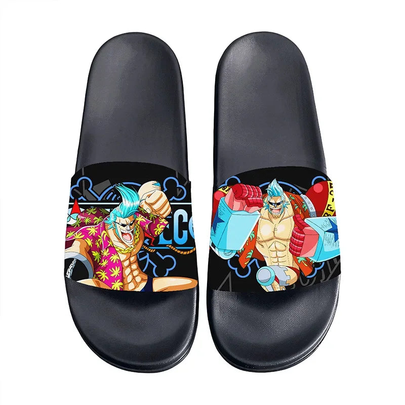 One Piece Couples Slippers | Non-Slip EVA Bathroom & Home Shoes Slippers & Sandals - The Eezee Shop