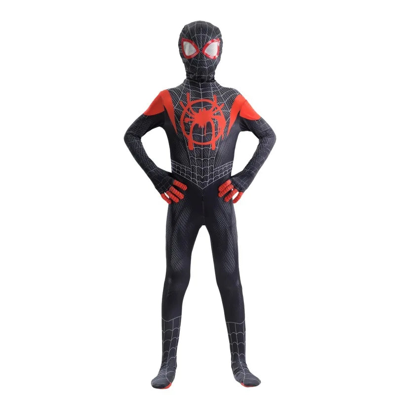 Miles Morales Zentai Suit | Full Cosplay Costume for Fans Cosplay Costumes - The Eezee Shop