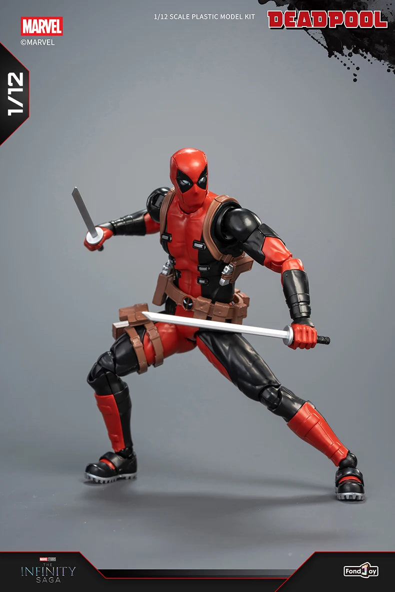 Deadpool 1/12 Assembled Model Figure | Movable Collectible Collectible Figures - The Eezee Shop