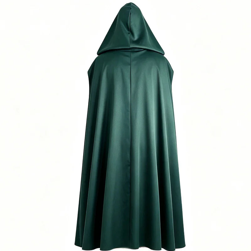 Dr. Doom Costume Jumpsuit with Mask & Green Cape | Full Set Cosplay Costumes - The Eezee Shop