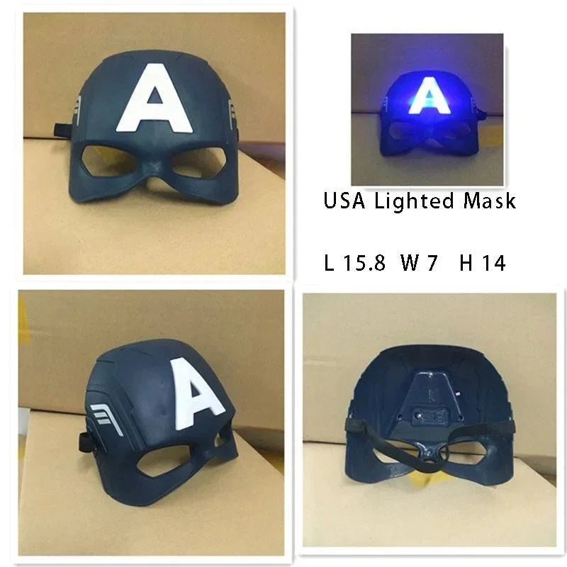 Iron Man Cosplay Set for Kids | Light-Up Mask, Gloves & Launcher Cosplay Props - The Eezee Shop