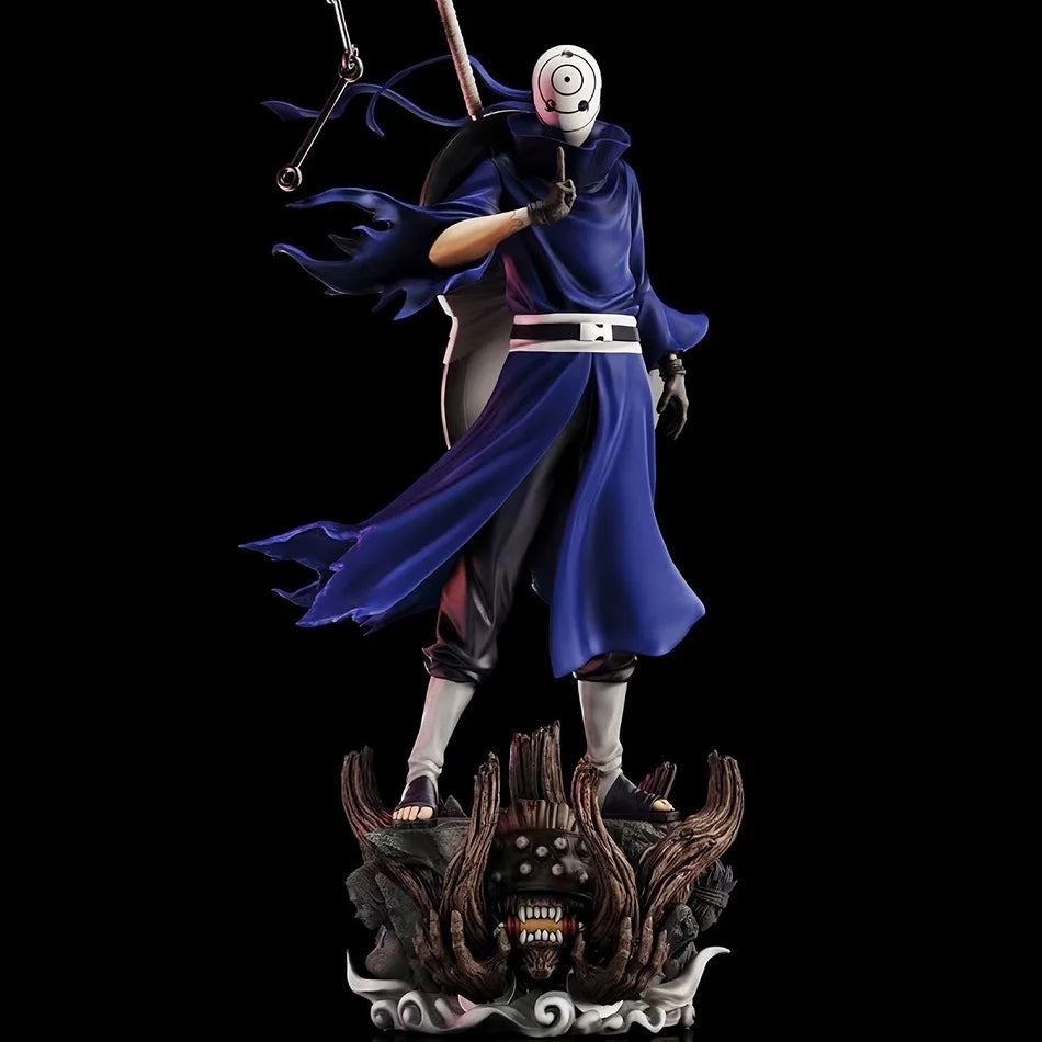 Naruto Shippuden Obito Uchiha Double-Headed Action Figure – Anime Collectible Statue Anime Figure - The Eezee Shop