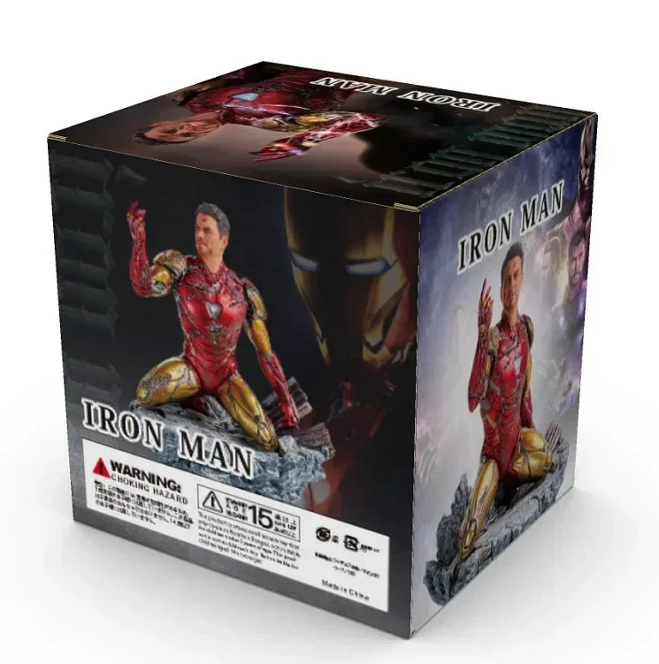 Iron Man Endgame Snap Kneeling Statue | MK85 Collectible Collectible Figures - The Eezee Shop