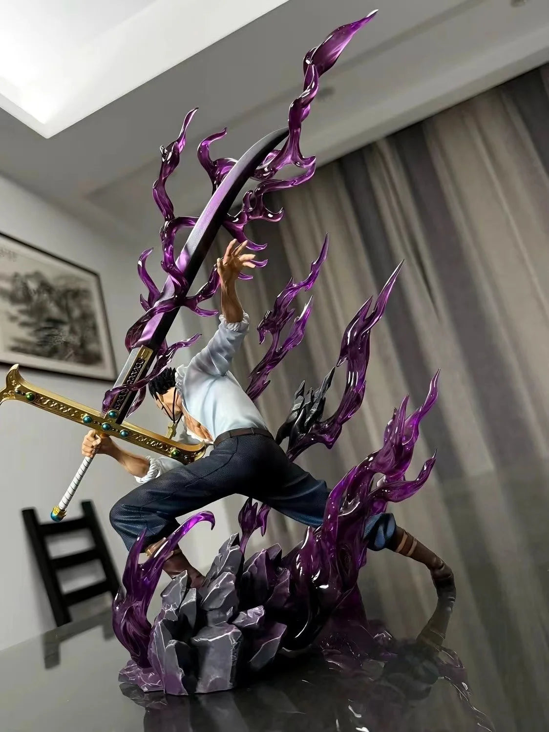 Dracule Mihawk 30cm Figure | One Piece PVC Statue Collectible Figures - The Eezee Shop