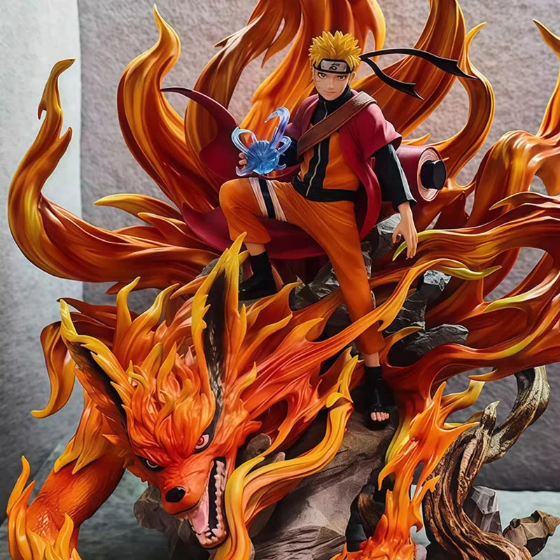 Sage Mode Naruto & Kurama 41cm Statue | Naruto GK Figure Collectible Figures - The Eezee Shop