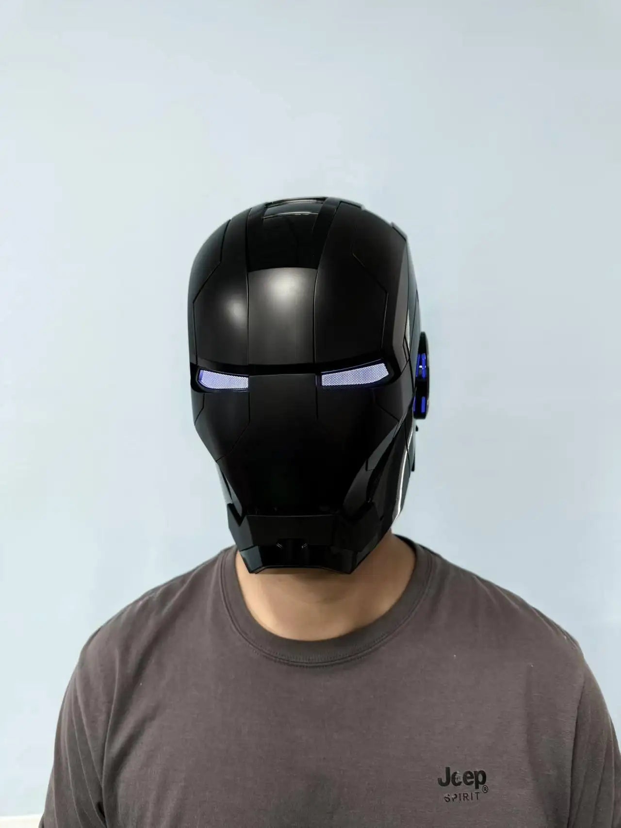 Iron Man Mk5 Wearable Helmet | 1:1 Voice-Activated Electric Mask Cosplay Masks & Helmets - The Eezee Shop