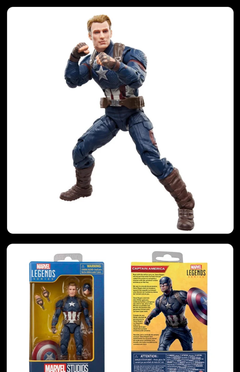 Captain America Endgame Action Figure | Marvel Collectible Collectible Figures - The Eezee Shop
