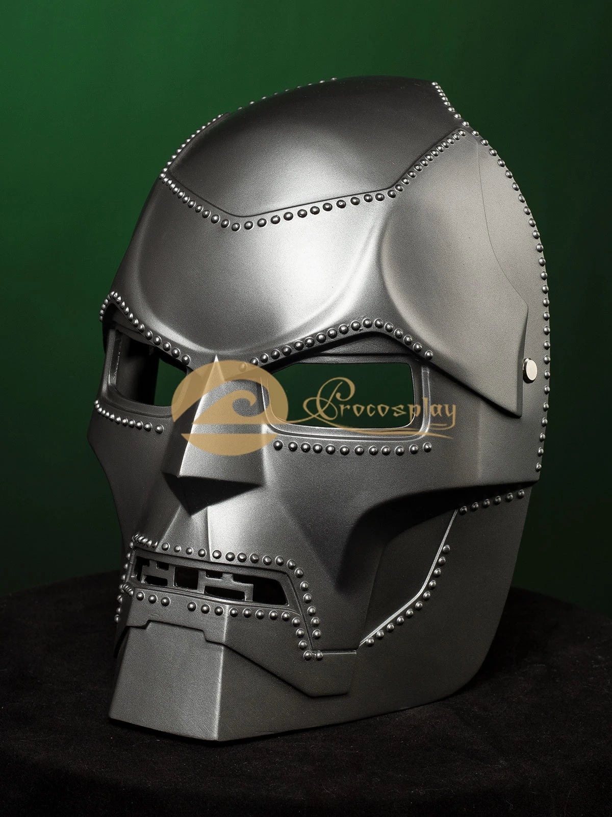 Doctor Doom Resin Cosplay Mask | Dark Grey Wearable Villain Mask Cosplay Masks & Helmets - The Eezee Shop