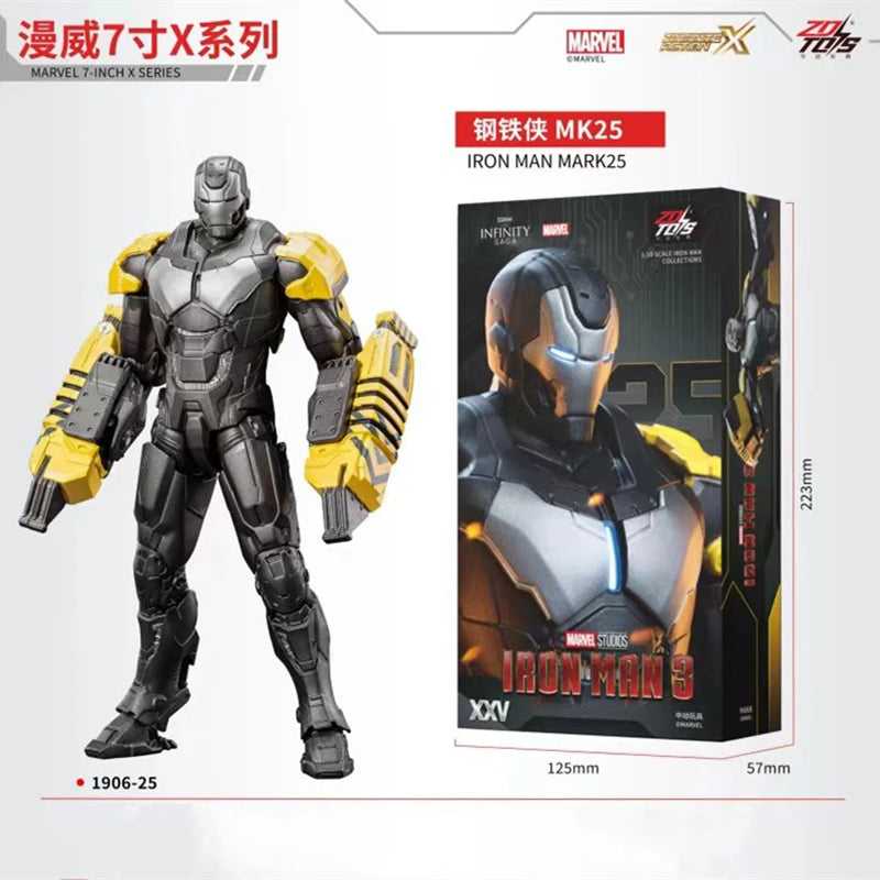 Iron Man Mark 35 Red Snapper Figure | Tony Stark Collectible Collectible Figures - The Eezee Shop