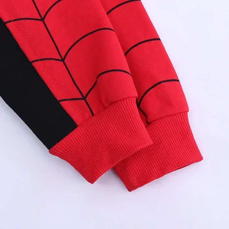 Superhero 3-Piece Tracksuit | Hooded Vest, T-Shirt & Pants Set Outfit Sets - The Eezee Shop