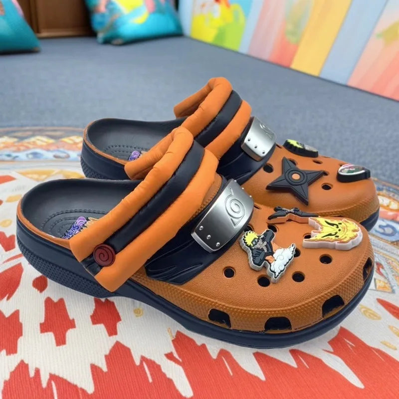 Kakashi & Itachi Cave Shoes | Naruto Anime Beach Slippers Slippers & Sandals - The Eezee Shop