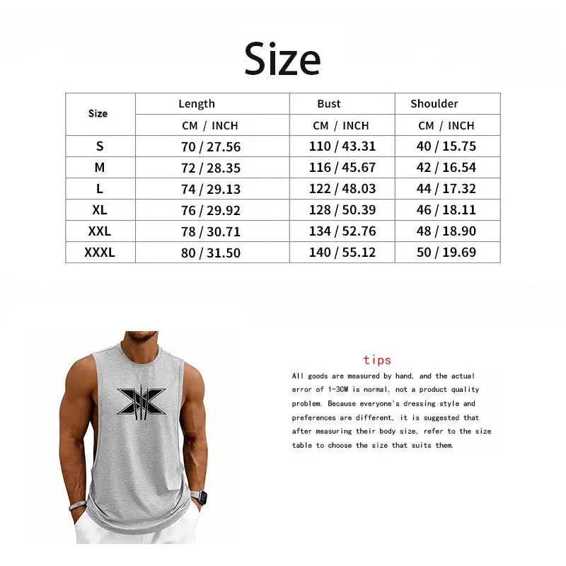 Wolverine Gym Tank Top | Men's Sleeveless Muscle Vest Gym & Compression Wear - The Eezee Shop