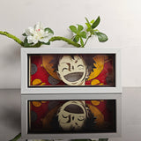 Anime Paper Carved Lamp | 3D LED Color Light Box Lamps & Night Lights - The Eezee Shop