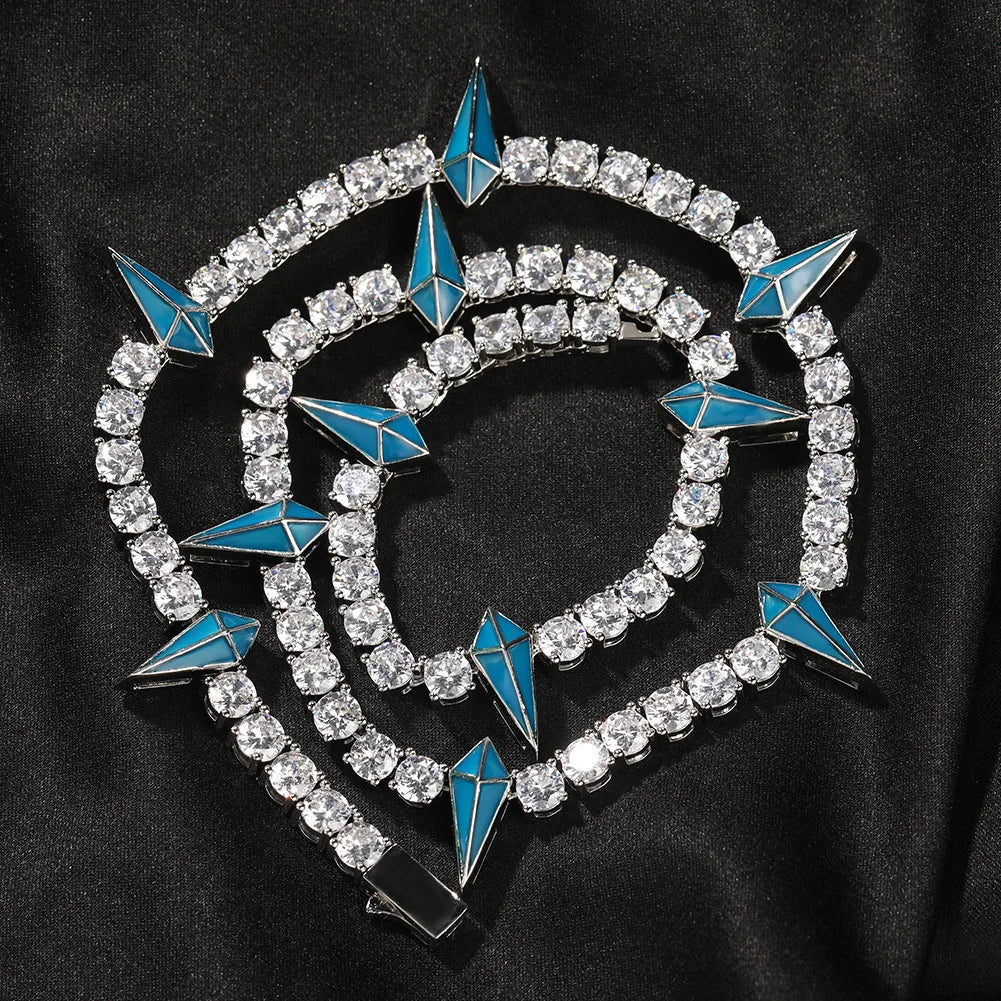 Black Panther Tennis Chain Necklace | Iced Out 5mm CZ Chain Jewelry - The Eezee Shop