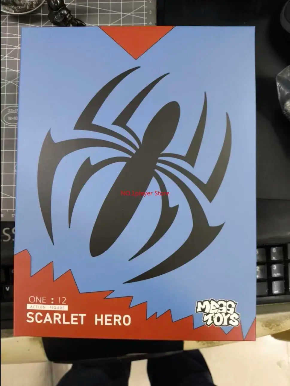 Scarlet Spider Battle-Damaged Figure | Fabric Costume 1/12 Collectible Figures - The Eezee Shop
