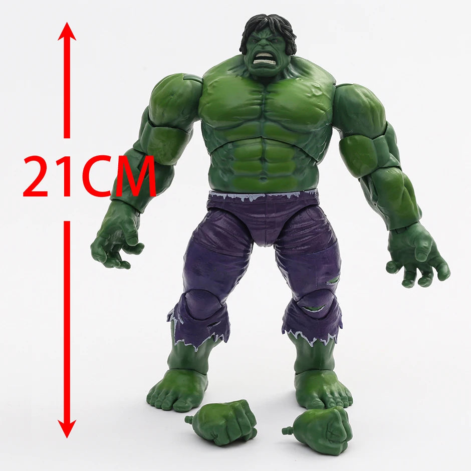 Hulk Retro 8" Action Figure | Movable Marvel Collectible Collectible Figures - The Eezee Shop