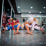 Monkey D. Luffy Statue | One Piece White or Red Display Figure Collectible Figures - The Eezee Shop
