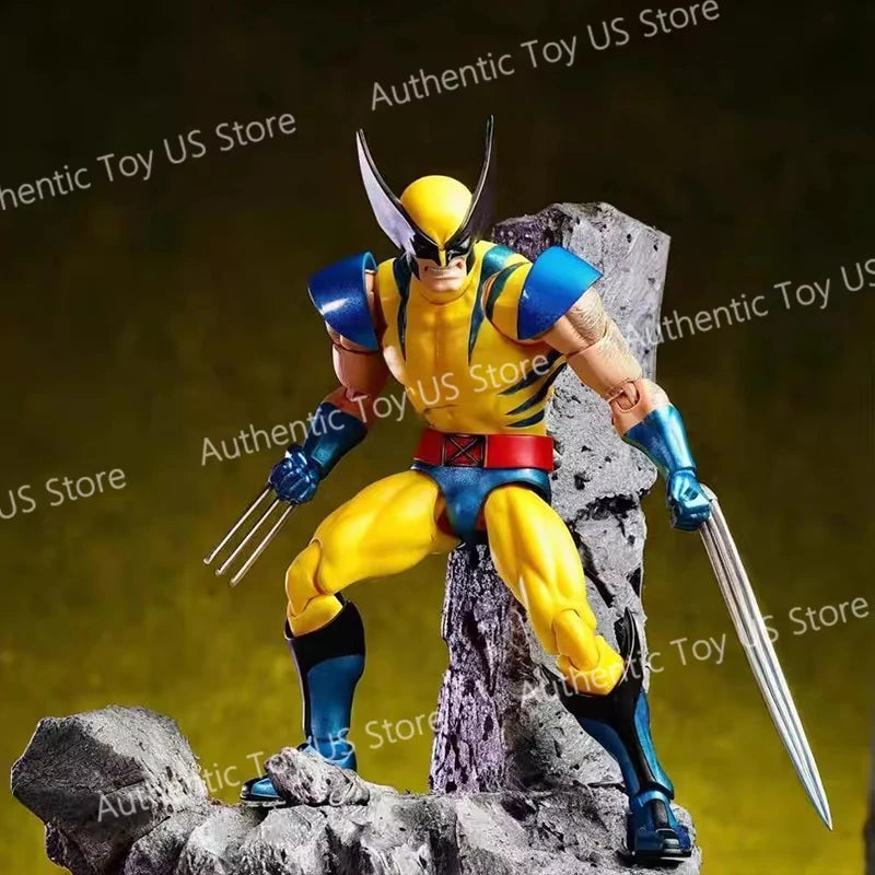 Wolverine Brown Comic Figure | Articulated X-Men Collectible Collectible Figures - The Eezee Shop