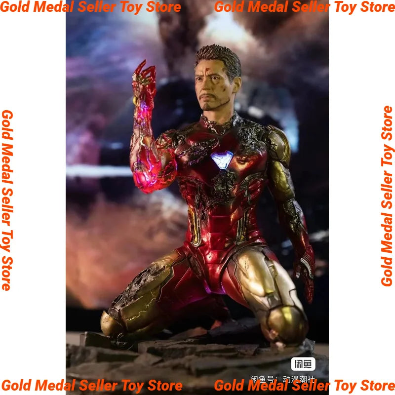 Iron Man Endgame Snap Kneeling Statue | MK85 Collectible Collectible Figures - The Eezee Shop