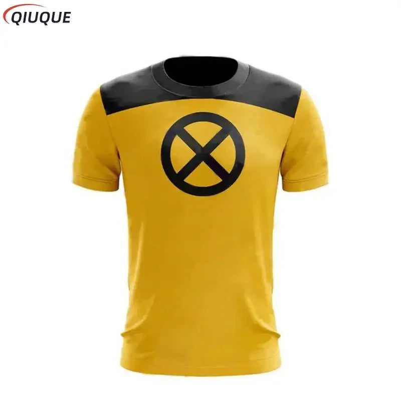 Deadpool 3D Print Compression T-Shirt | Men's Cosplay Tee Gym & Compression Wear - The Eezee Shop