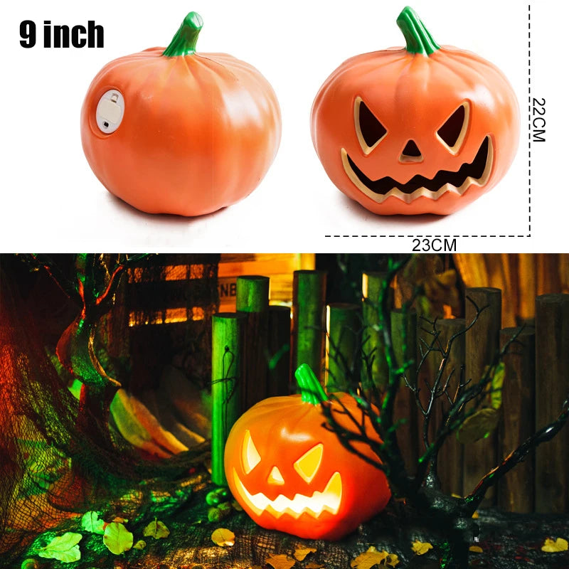 Pumpkins Lamp Halloween Decoration For Home Yard Garden Outdoor Decor Hallowen Horror House Skull Party Props Glow in The Dark - The Eezee Shop