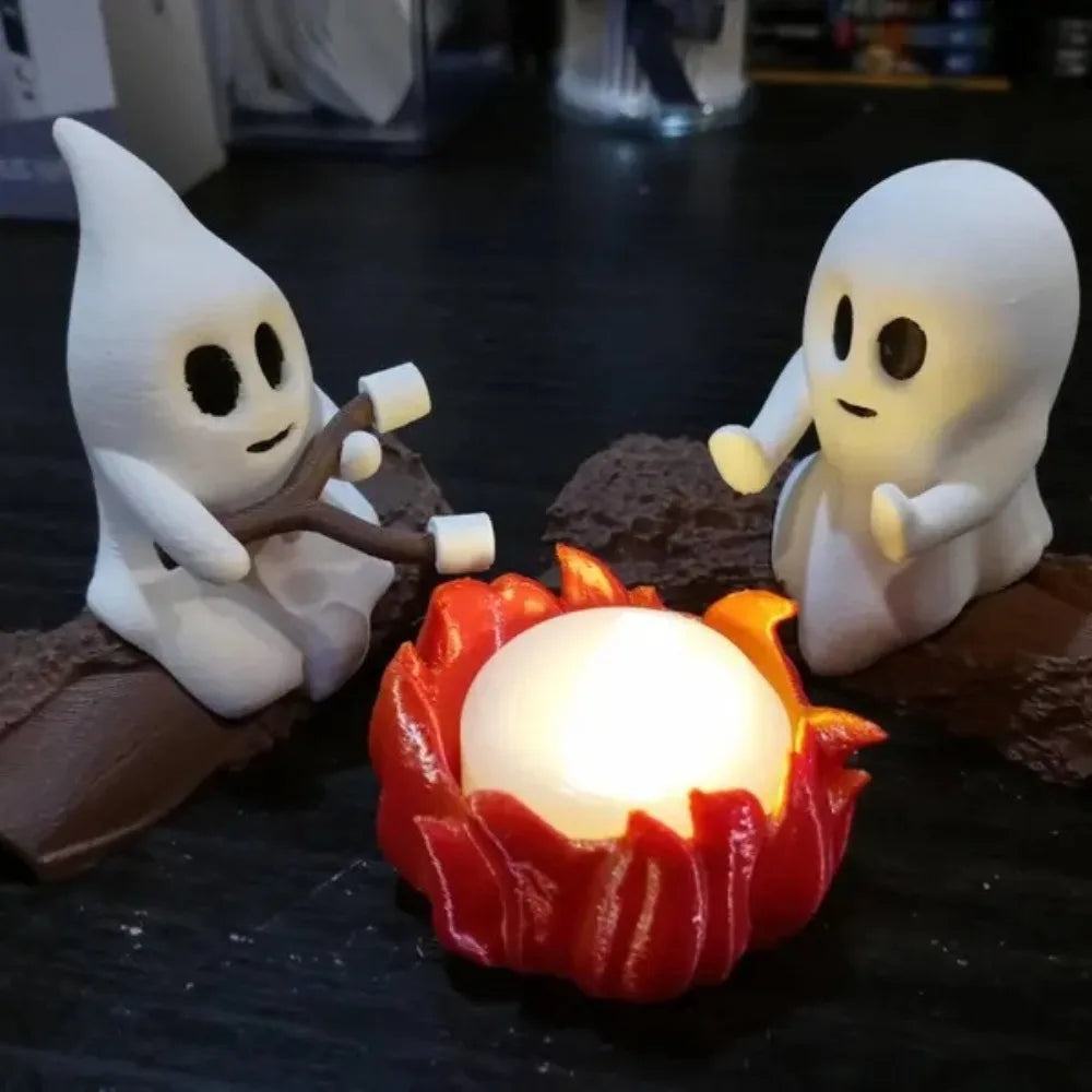 Ghost Campfire Halloween Decoration | Spooky Outdoor Party Prop Outdoor Halloween Decorations - The Eezee Shop