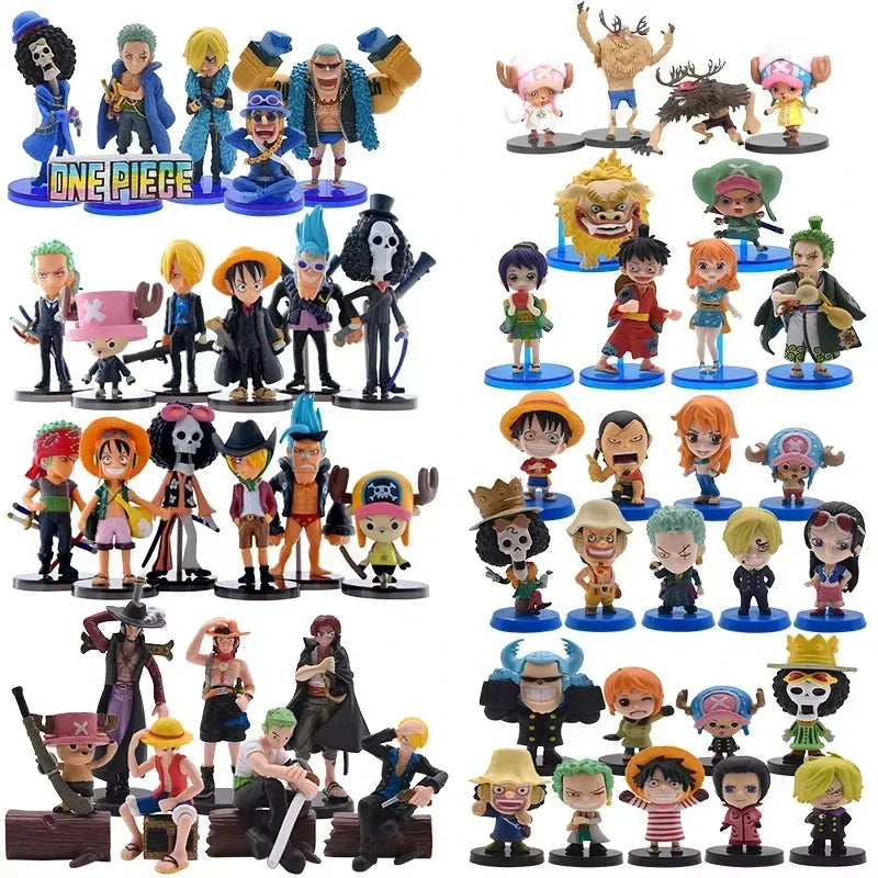 Luffy, Ace & Sabo Blind Box | One Piece Brothers Figure Set Collectible Figures - The Eezee Shop