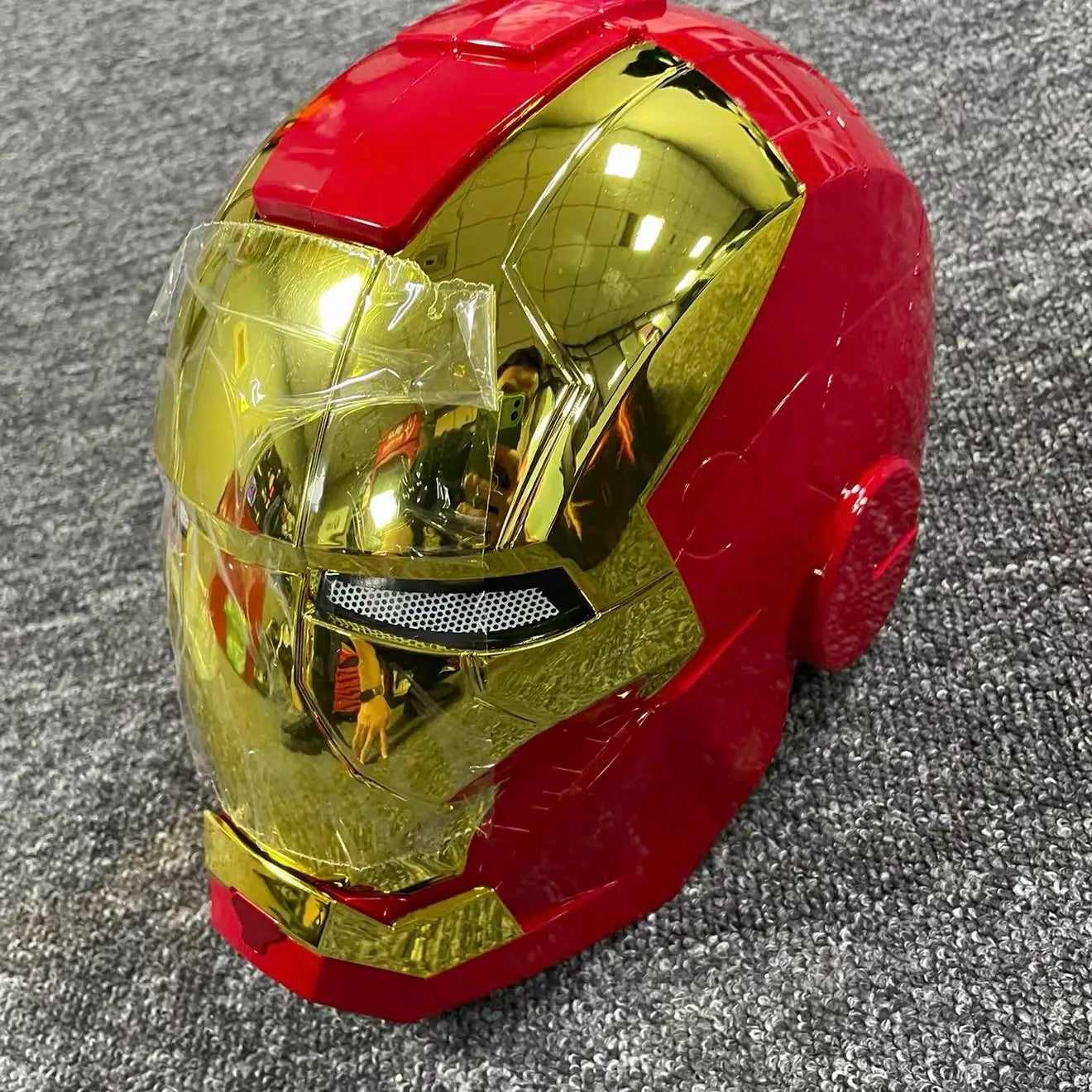 Iron Man Voice Control Helmet | 1:1 Electric Wearable Mask Cosplay Masks & Helmets - The Eezee Shop