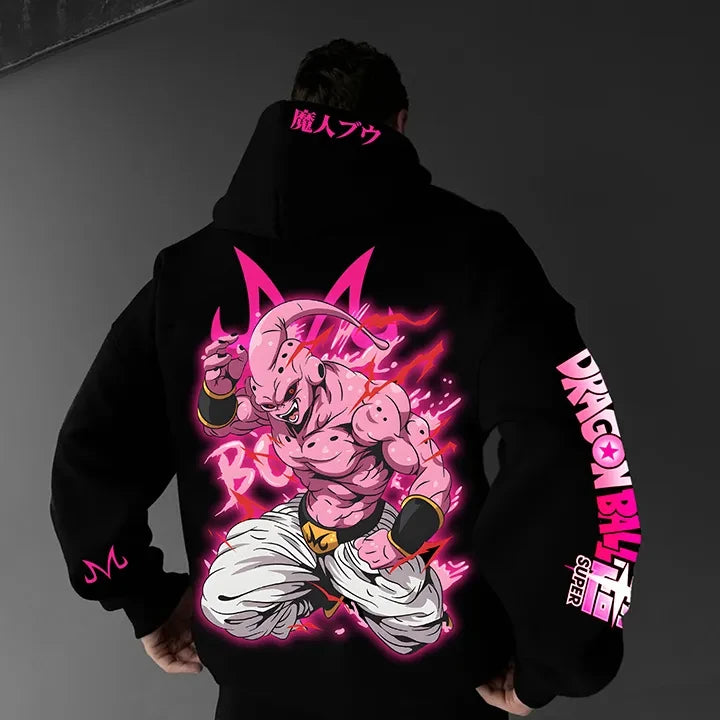 Dragon Ball Hooded Sweater | Loose Unisex Anime Hoodie Hoodies & Sweatshirts - The Eezee Shop