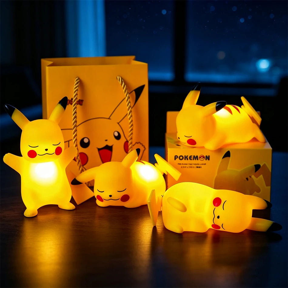 Cute Monster Figure Night Light | PVC Nightstand Lamp Lamps & Night Lights - The Eezee Shop