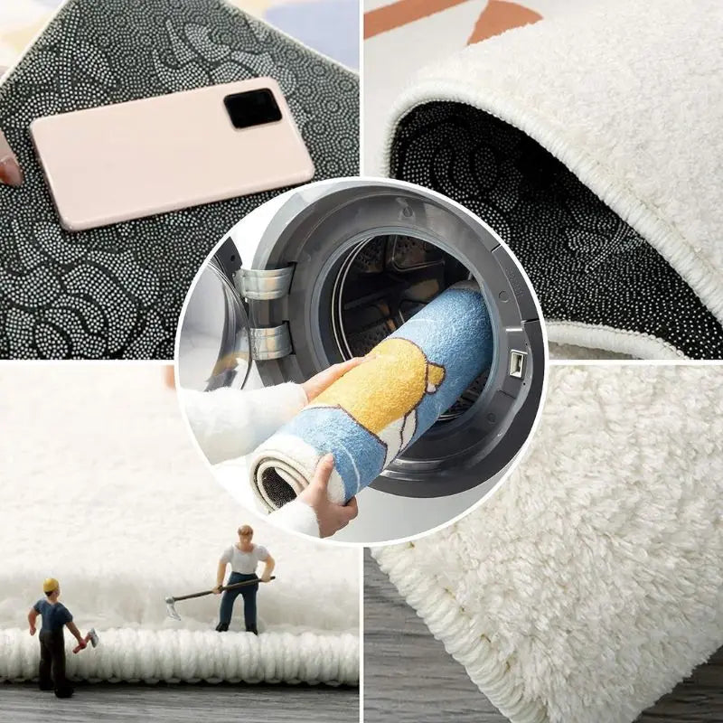 Spider Web Bath Mat | Absorbent Non-Slip Halloween Rug Rugs & Doormats - The Eezee Shop