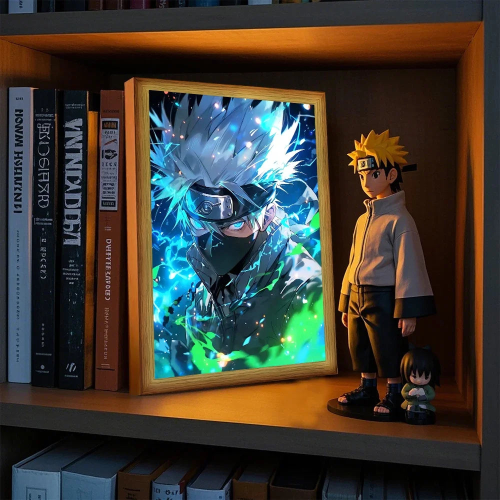 Naruto Light Painting LED Frame | Anime Night Light Wall Decor Lamps & Night Lights - The Eezee Shop